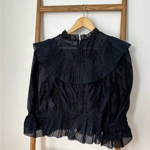 Ulla Johnson Pleated Blouse